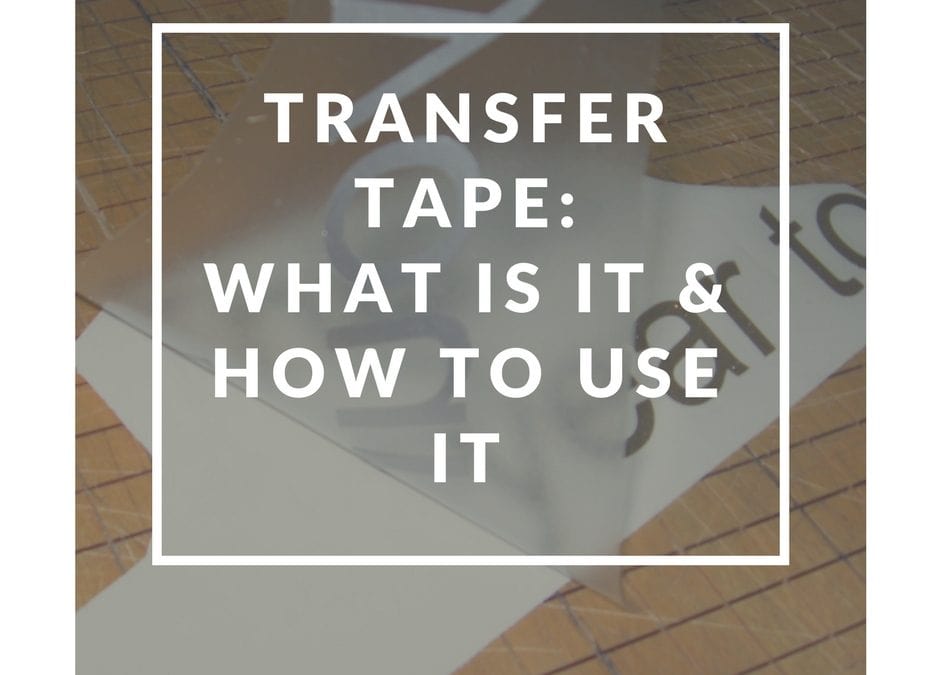 How To Use Cricut Transfer Tape: Get Started In Cricut, design, Cricut,  machine, tutorial
